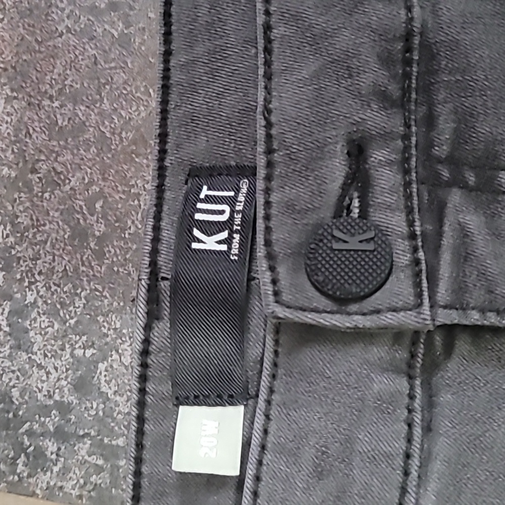 Kut from the Kloth Black High Rise Jeans Size 20 - Picture 6 of 9